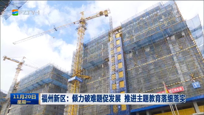 福州新区：倾力破难题促发展 推进主题教育落细落实