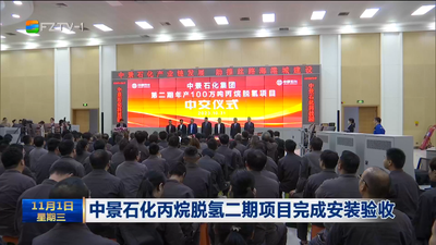 中景石化丙烷脱氢二期项目完成安装验收