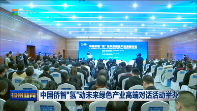 中国侨智“氢”动未来绿色产业高端对话活动举办