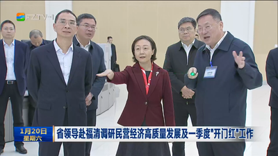 省领导赴福清调研民营经济高质量发展及一季度“开门红”工作