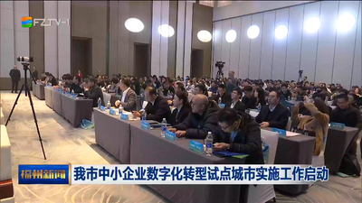 我市中小企业数字化转型试点城市实施工作启动