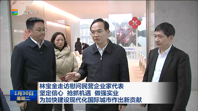  林宝金走访慰问民营企业家代表 坚定信心 抢抓机遇 做强实业 为加快建设现代化国际城市作出新贡献