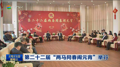 第二十二届“两马同春闹元宵”举行