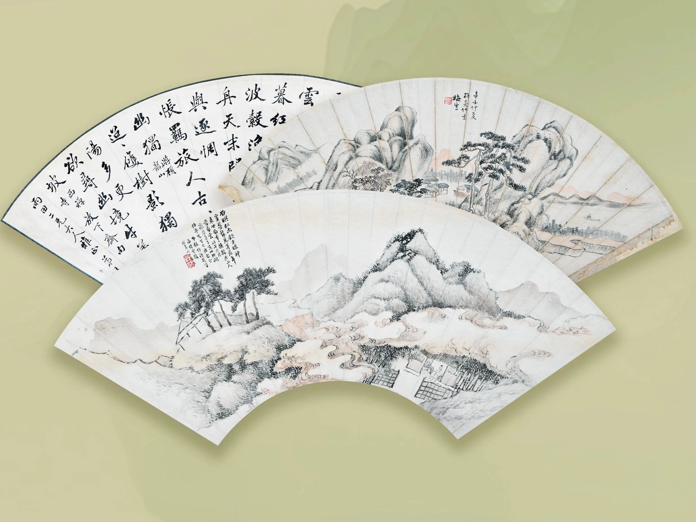 “和风容与”书画扇面展在福州展出