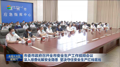 市委市政府召开全市安全生产工作视频会议 深入排查化解安全隐患 坚决守住安全生产红线底线