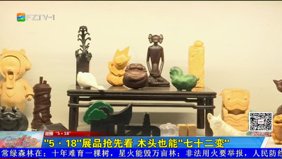 “5·18”展品抢先看 木头也能“七十二变”