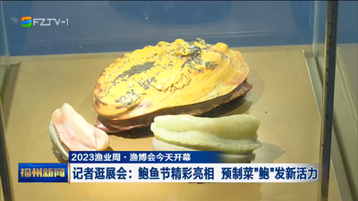 2023渔业周·渔博会今天开幕 记者逛展会：鲍鱼节精彩亮相 预制菜“鲍”发新活力