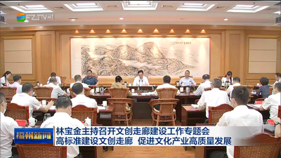 林宝金主持召开文创走廊建设工作专题会 高标准建设文创走廊 促进文化产业高质量发展