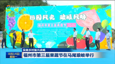 实施乡村振兴战略 福州市第三届果蔬节在马尾琅岐举行