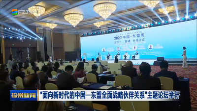 “面向新时代的中国—东盟全面战略伙伴关系”主题论坛举行