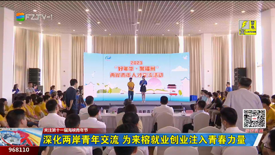深化两岸青年交流 为来榕就业创业注入青春力量