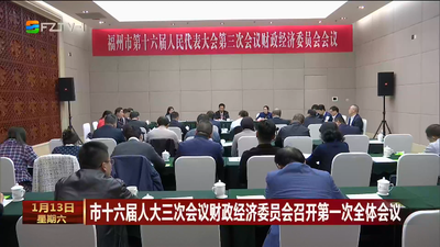 市十六届人大三次会议财政经济委员会召开第一次全体会议