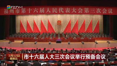 市十六届人大三次会议举行预备会议