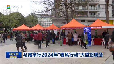 马尾举行2024年“春风行动”大型招聘会