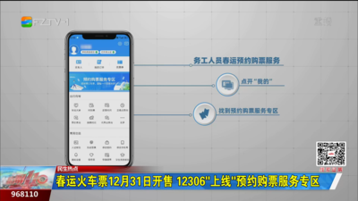 春运火车票12月31日开售 12036“上线”预约购票服务专区