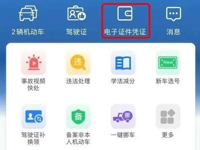 电子行驶证可申领了 主要应用于相关窗口办理业务