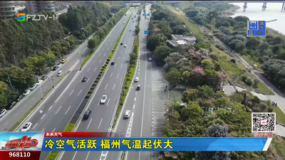 冷空气活跃 福州气温起伏大