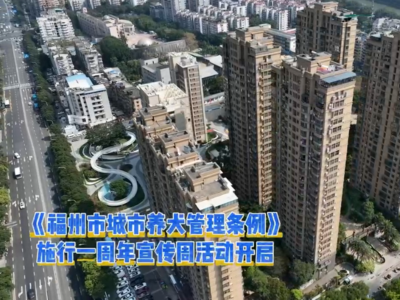 《福州市城市养犬管理条例》施行一周年宣传周活动开启