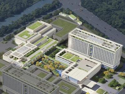 福建省肿瘤医院滨海新城院区效果图曝光