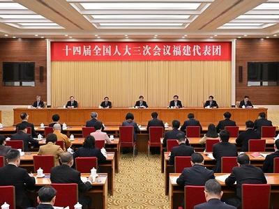 十四届全国人大三次会议福建代表团成立
