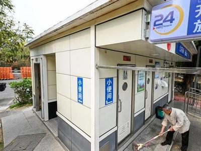 深夜如厕不愁！福州五城区公厕24小时开放，还自带“夜光导航”