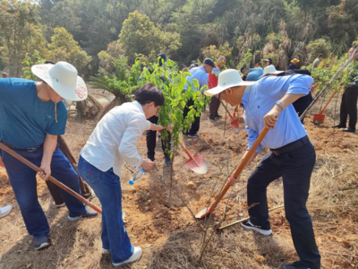 文明创建｜省市县三级政协联合开展“履‘植’添新绿·尽‘泽’护生态”党日联创活动