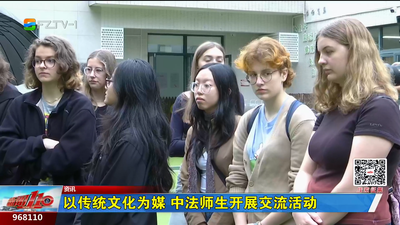 以传统文化为媒 中法师生开展交流活动