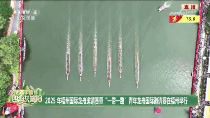  央视关注2025年福州国际龙舟邀请赛