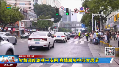 智慧调度织就平安网 真情服务护航古厝游