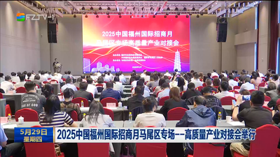 2025中国福州国际招商月马尾区专场——高质量产业对接会举行