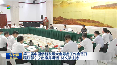 第三届中国侨智发展大会筹备工作会召开 程红郭宁宁出席并讲话 林文斌主持