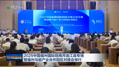 2025中国福州国际招商月连江县专场暨福州马祖产业合作园区对接会举行