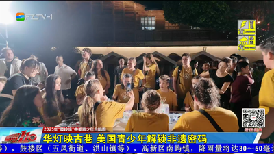 华灯映古巷 美国青少年解锁非遗密码