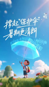 撑起“保护伞”  暑期更清朗 