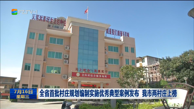 全省首批村庄规划编制实施优秀典型案例发布 我市两村庄上榜