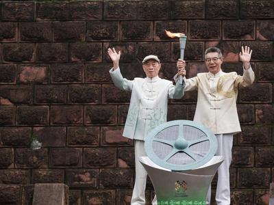 “竹梦”点燃，首站开跑！成都世运会火炬传递启动