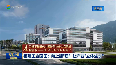 福州工业园区：向上提“质” 让产业“立体生长”