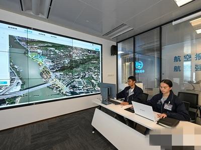 ​鼓楼低空政务巡检“一机多飞”常态化