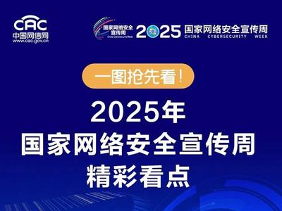 一图抢先看！2025年国家网络安全宣传周精彩看点