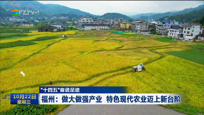 “十四五”奋进足迹 福州：做大做强产业 特色现代农业迈上新台阶