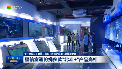 关注第二届职工数字化应用技术技能大赛决赛 福信富通将携多款“北斗+”产品亮相