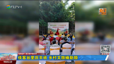 侠客谷里庆丰收 乡村文旅焕新颜