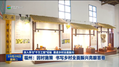 福州：因村施策 书写乡村全面振兴亮眼答卷