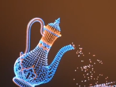 “你好重庆”中阿合作主题无人机灯光秀及专场音乐会举行