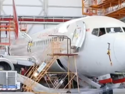 机库变成飞机维修4S店，全球飞机都来海南修