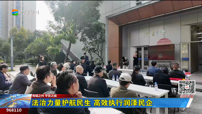 法治力量护航民生 高效执行润泽民企