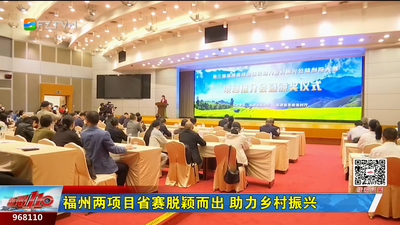 福州两项目省赛脱颖而出 助力乡村振兴