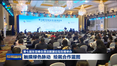 第七届东亚峰会清洁能源论坛在榕举办 触摸绿色脉动 绘就合作蓝图