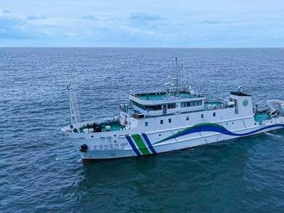 “中国环监闽001”正式入列 福建碧海银滩再添蓝色卫士