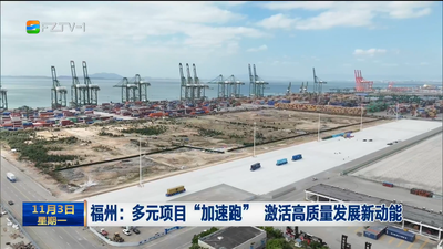 福州：多元项目“加速跑” 激活高质量发展新动能